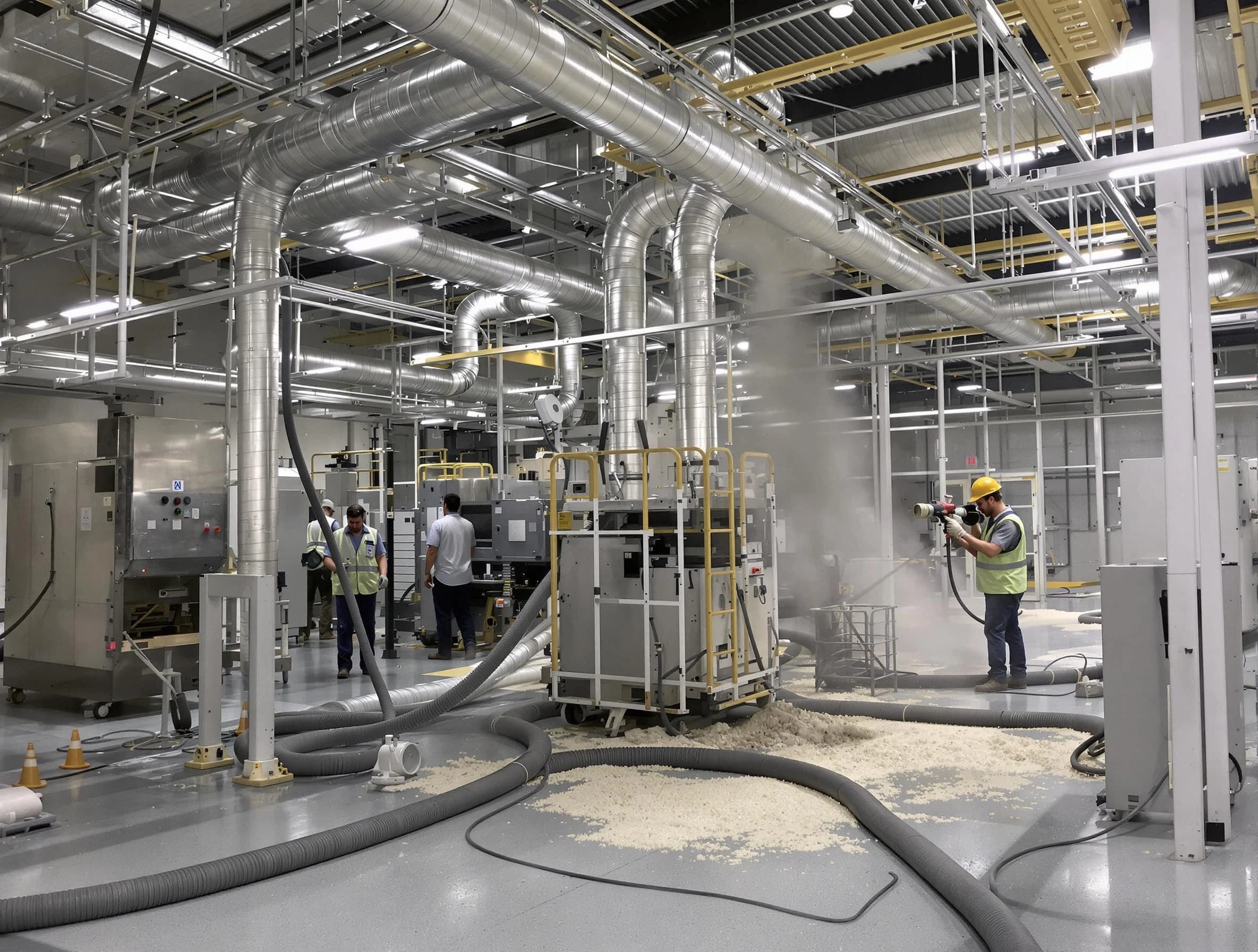 Heavy-duty industrial duct cleaning by Mechanicsville Air Duct Cleaning in Mechanicsville