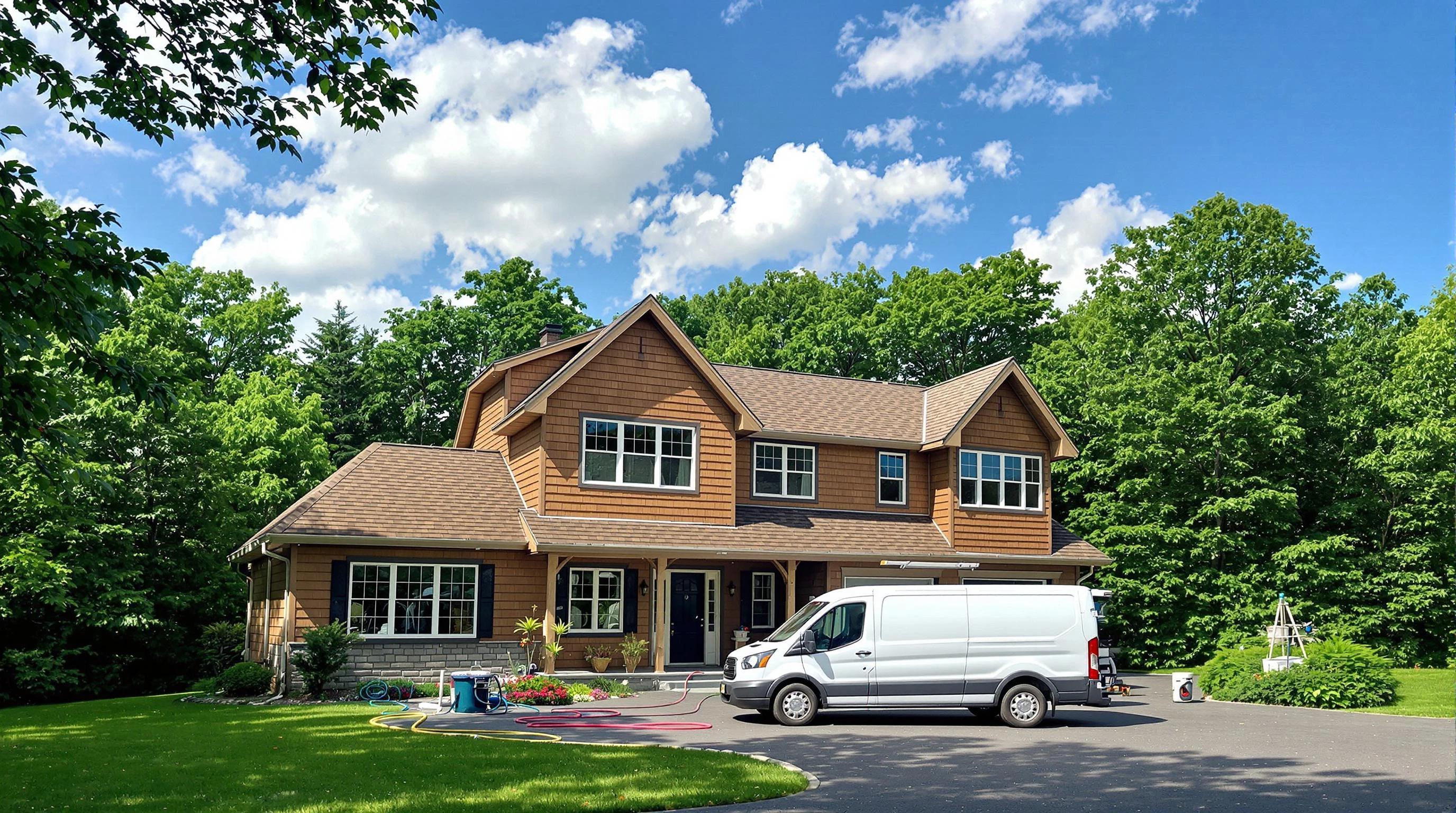 Mechanicsville Air Duct Cleaning air duct cleaning crew working in Tuckahoe, VA