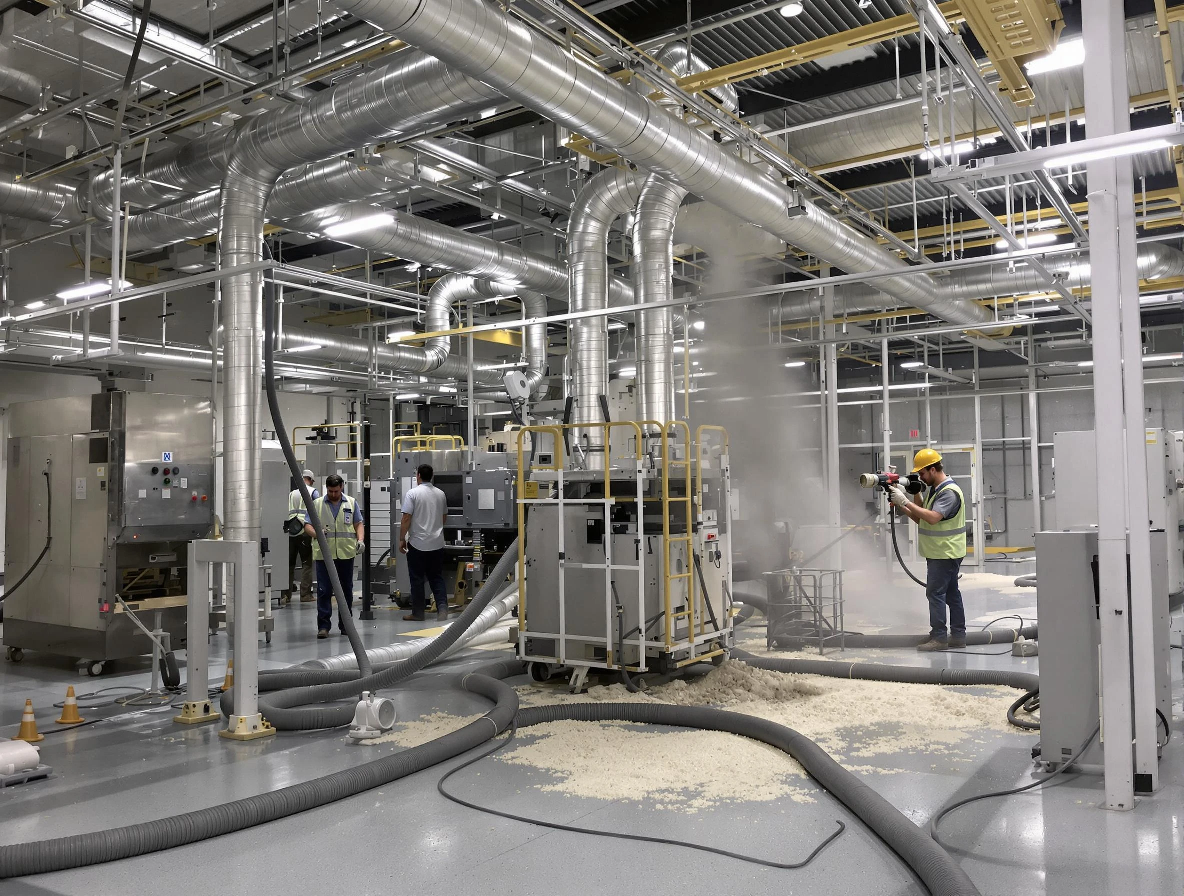 Heavy-duty industrial duct cleaning by Mechanicsville Air Duct Cleaning in Mechanicsville